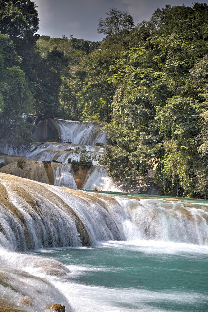 Rio Tulija, Agua Azul, National Park, near Palenque, Chiapas, Mexico, North America