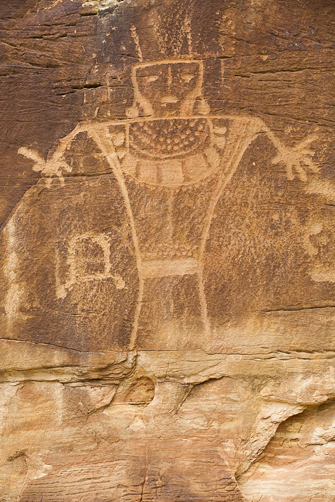 Dry Fork Canyon Rock Art, located on McConkie Ranch, Fremont style, dating from AD 700 to AD 1200, near Vernal, Utah, United States of America, North America