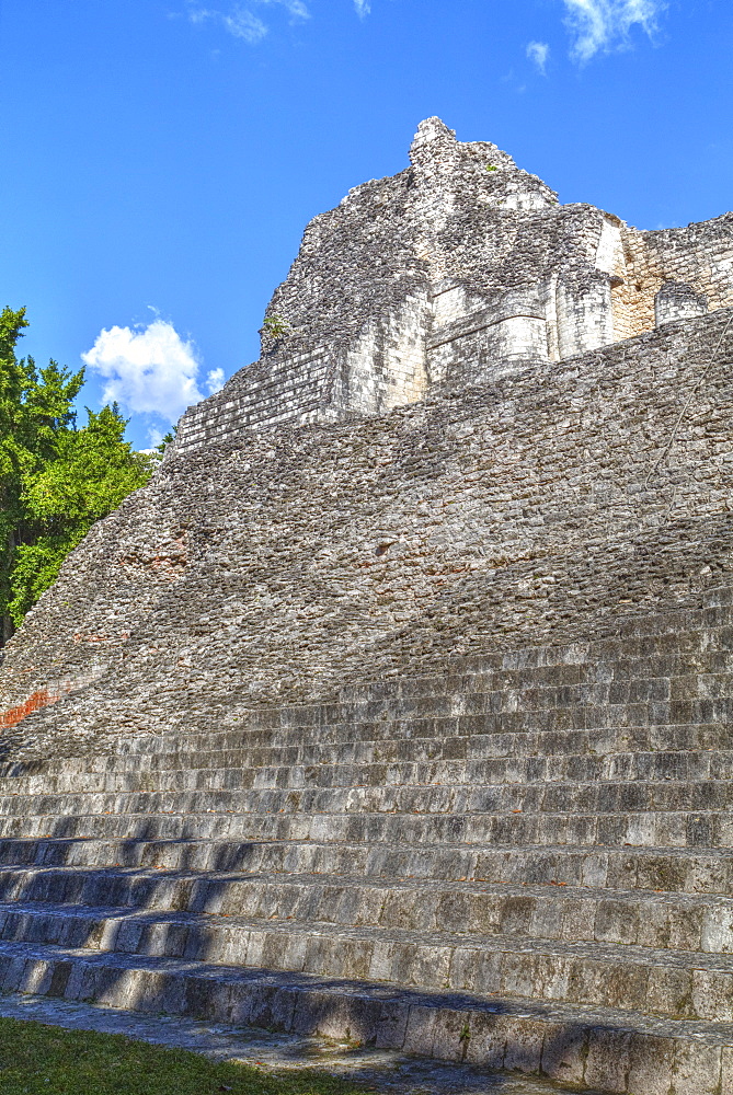 Structure VIII, Becan, Mayan Ruins, Campeche, Mexico, North America