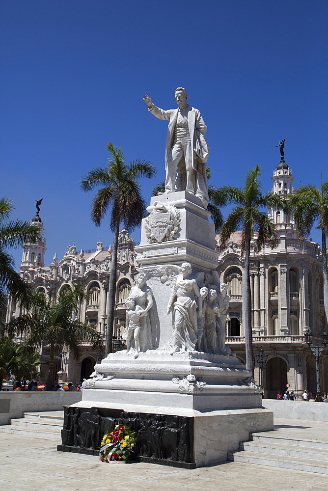 Statue of Joe Marti, Centro Habana, Havana, Cuba, West Indies, Central America