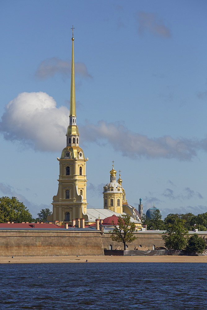 Peter and Paul Fortress, St. Petersburg, UNESCO World Heritage Site, Russia, Europe