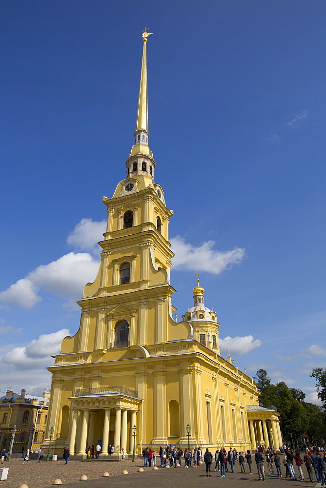 SS Peter and Paul Cathedral, St. Petersburg, UNESCO World Heritage Site, Russia, Europe