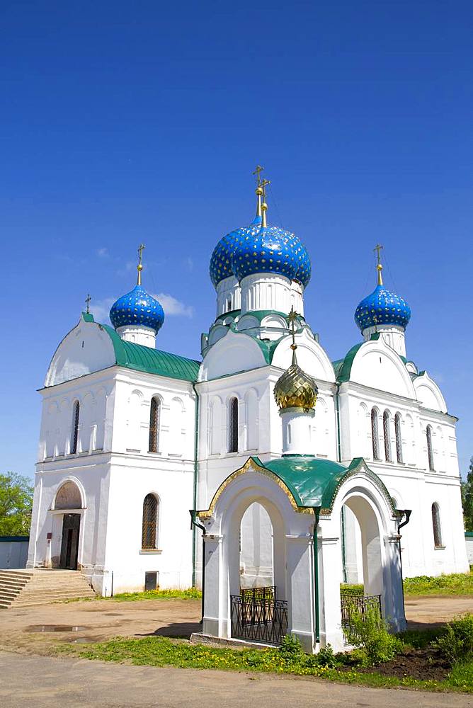 Bogoyavlensky Cathedral, Epiphany Monastery, Uglich, Golden Ring, Yaroslavl Oblast, Russia, Europe