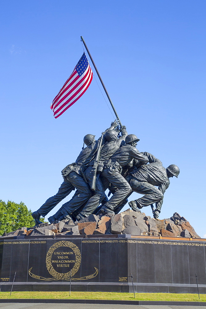 United States Marine Corps War Memorial, Washington D.C., United States of America, North America