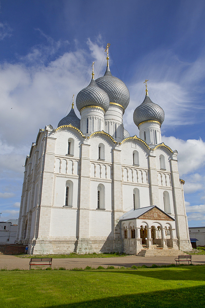 Cathedral of the Dormition, built 1162, Rostov Veliky, Golden Ring, Yaroslavl Oblast, Russia, Europe