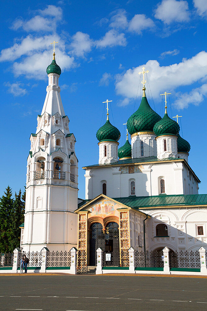 Elijah the Prophet Church, UNESCO World Heritage Site, Yaroslavl, Golden Ring, Yaroslavl Oblast, Russia, Europe