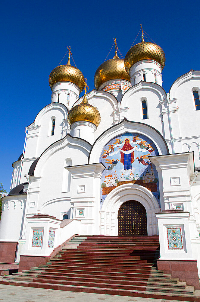 Assumption Cathedral, UNESCO World Heritage Site, Yaroslavl, Yaroslavl Oblast, Russia, Europe