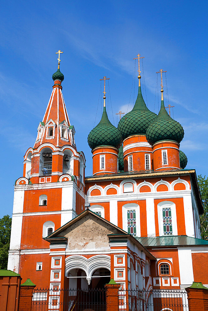 St. Michael the Archangel Church, UNESCO World Heritage Site, Yaroslavl, Golden Ring, Yaroslavl Oblast, Russia, Europe