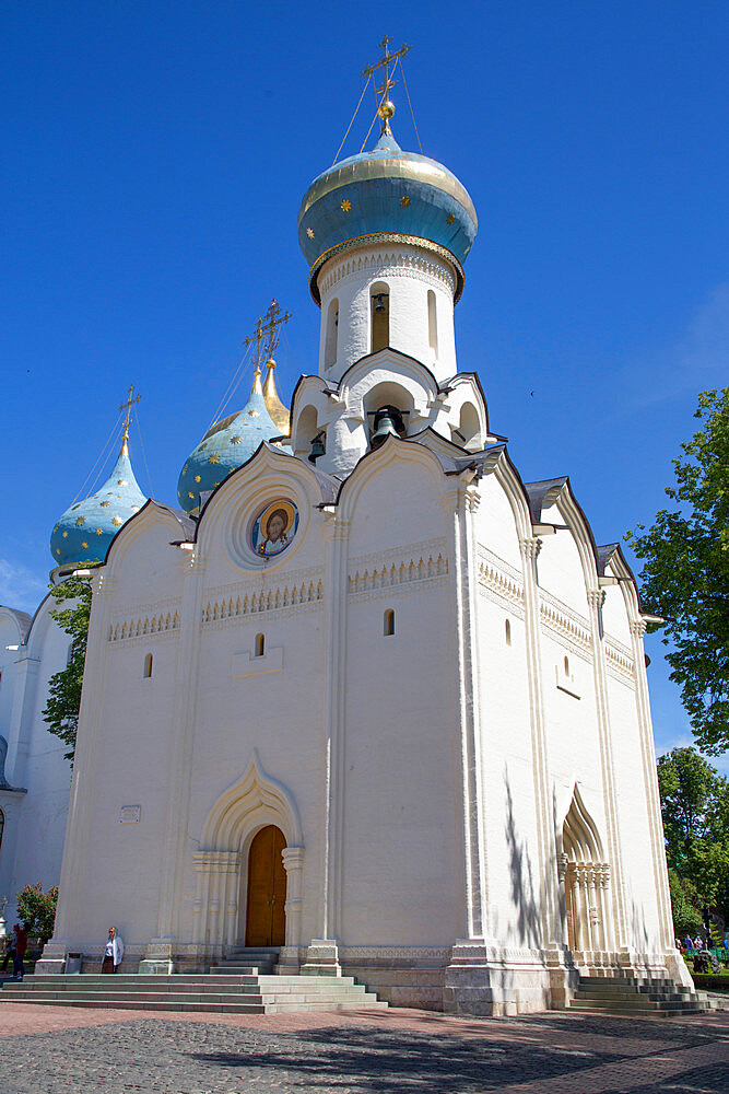 Holy Spirit Church, The Holy Trinity St. Sergius Lavra, UNESCO World Heritage Site, Sergiev Posad, Golden Ring, Moscow Oblast, Russia, Europe