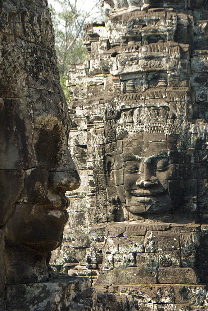 Bayon, Angkor Thom, Angkor Archaeological Park, UNESCO World Heritage Site, Siem Reap, Cambodia, Indochina, Southeast Asia, Asia