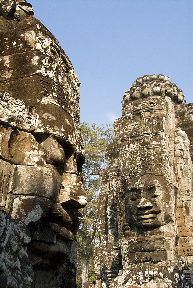 Bayon, Angkor Thom, Angkor Archaeological Park, UNESCO World Heritage Site, Siem Reap, Cambodia, Indochina, Southeast Asia, Asia