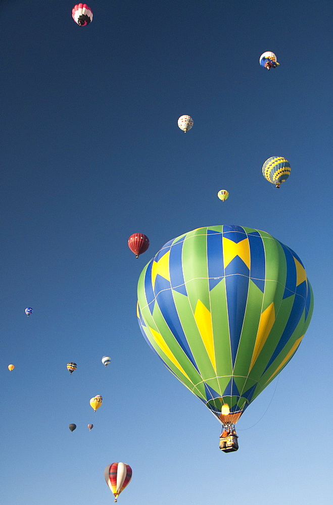 The 2012 Balloon Fiesta, Albuquerque, New Mexico, United States of America, North America