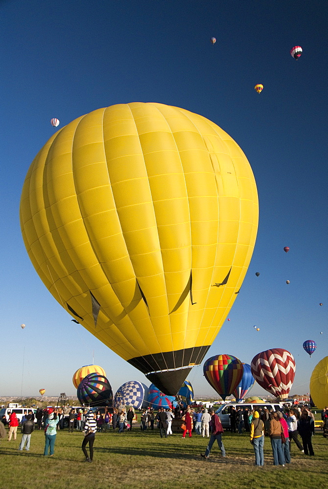 The 2012 Balloon Fiesta, Albuquerque, New Mexico, United States of America, North America