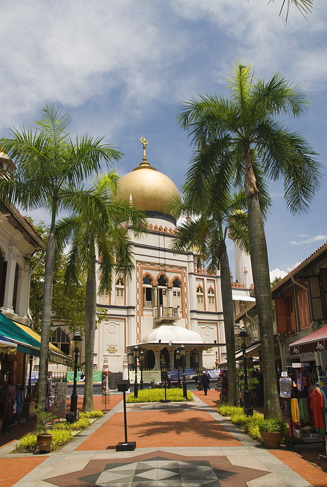 The Masjid Sultan Mosque, Kampong Glam District (near Arab street), Singapore, Southeast Asia, Asia