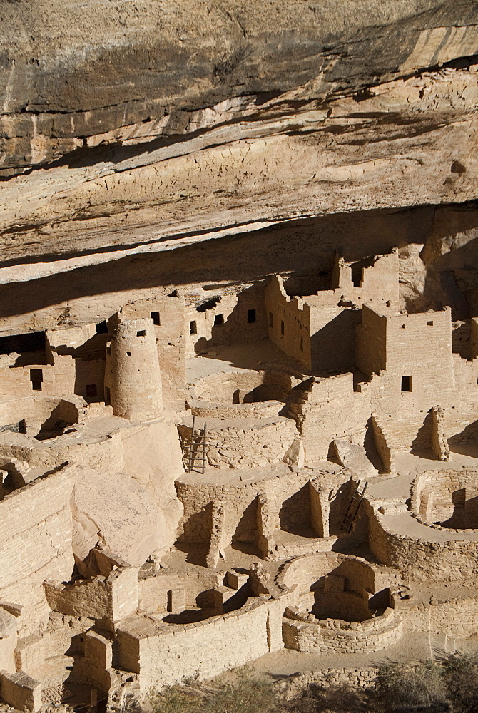 Mesa Verde National Park, Cliff Palace, UNESCO World Heritage Site, Colorado, United States of America, North America