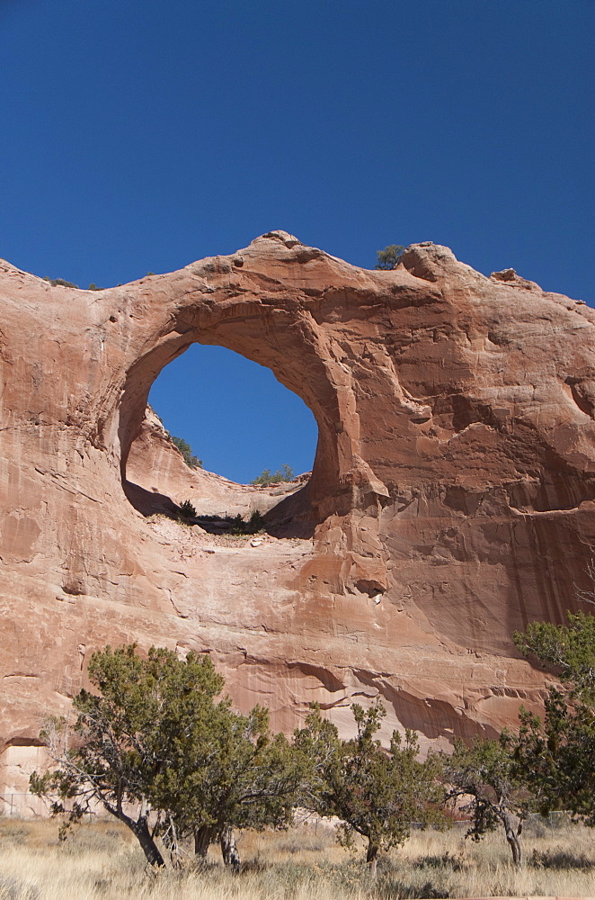 Window Rock Navajo Tribal Park & Veteran's Memorial, Window Rock, Arizona, United States of America, North America 