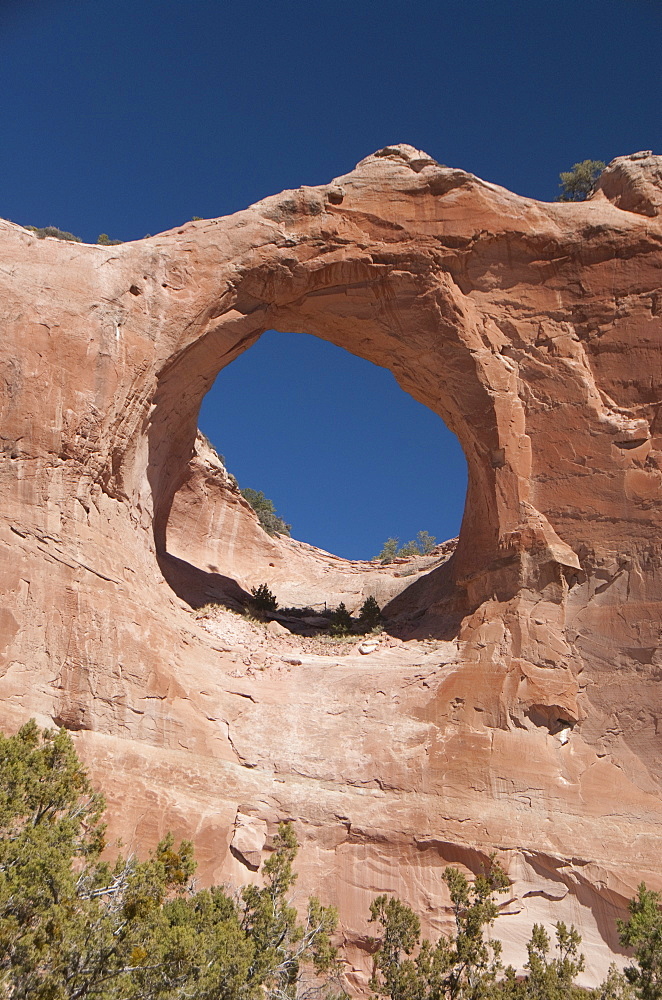 Window Rock Navajo Tribal Park & Veteran's Memorial, Window Rock, Arizona, United States of America, North America  