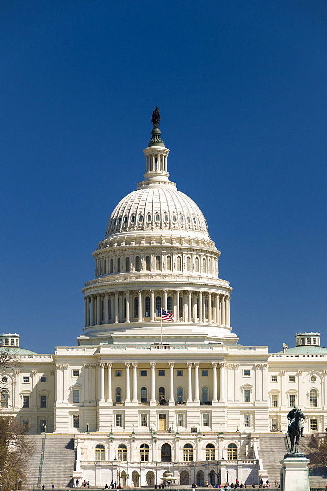 The Capitol Building, Capitol Hill, Washington, D.C., United States of America, North America