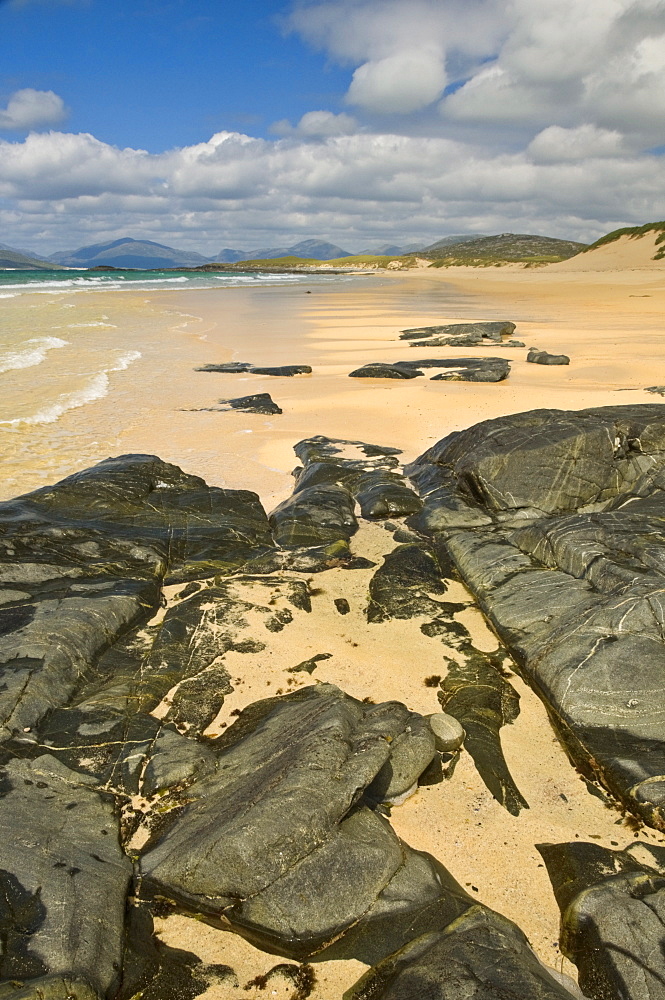 Beach on the Isle of Harris, Outer Hebrides, Scotland, United Kingdom, Europe