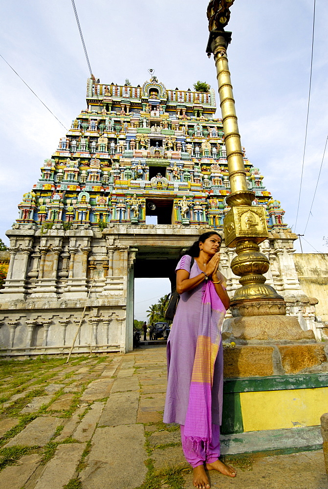 Papanasham Perumal Temple, near Thanjavur, Tamil Nadu, India, Asia