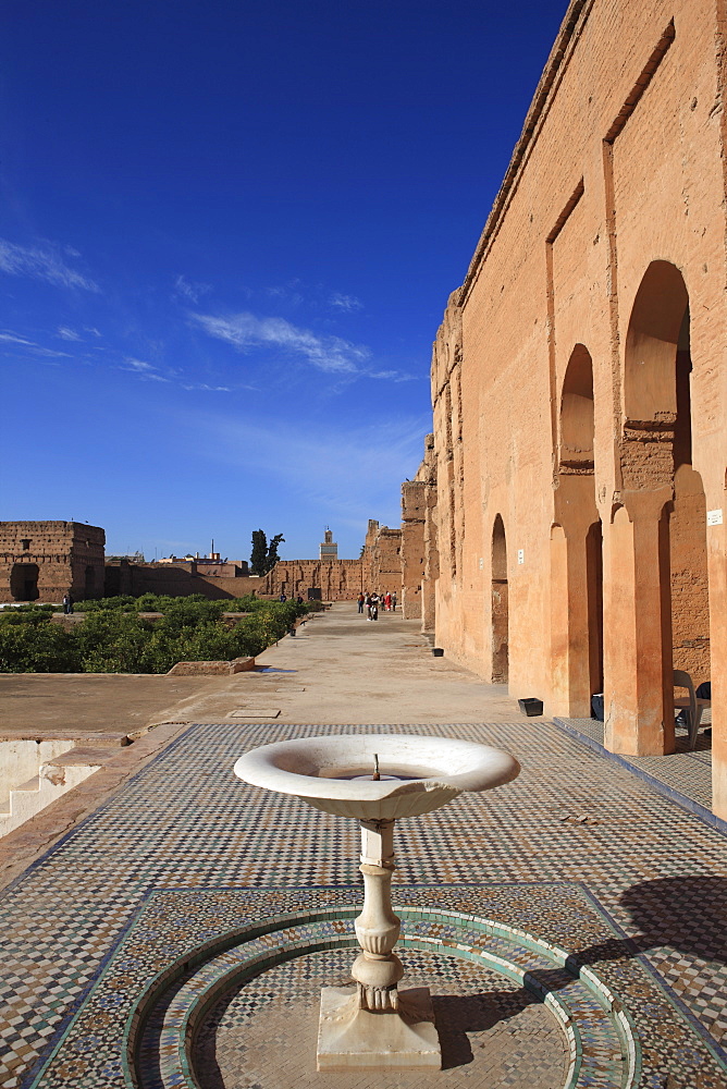 Palais el Badi, Marrakech, Morocco, North Africa, Africa