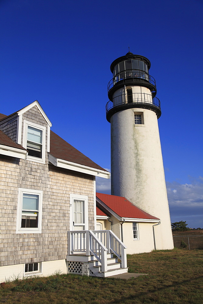 Cape Cod Highland Lighthouse, Highland Light, Cape Cod, North Truro, Massachusetts, New England, United States of America, North America