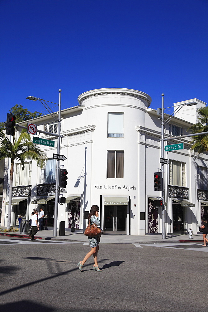 Rodeo Drive, Beverly Hills, Los Angeles, California, USA