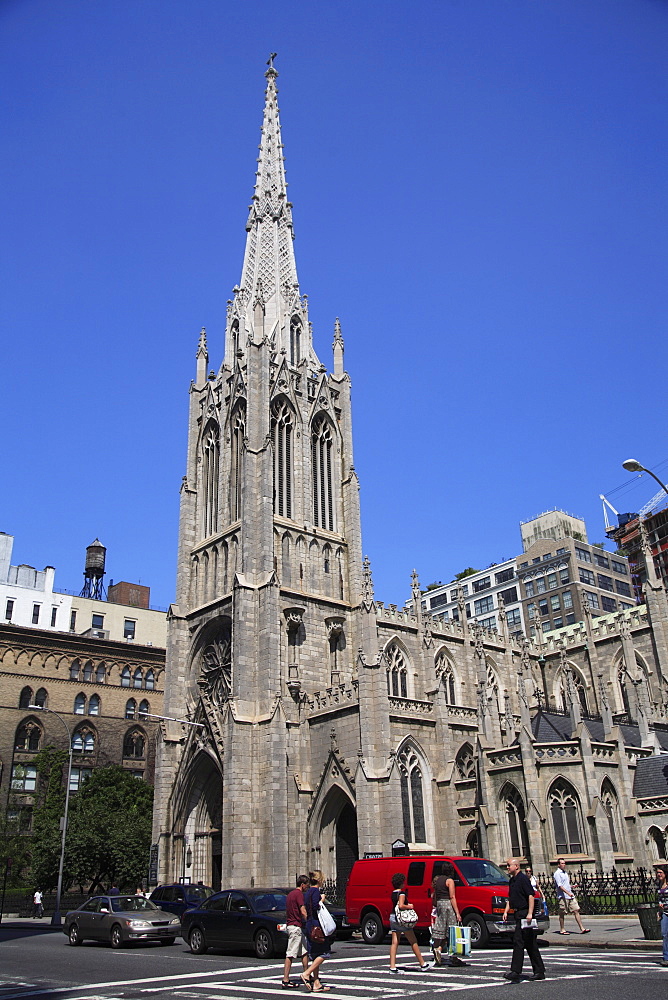 Grace Church, historic landmark, Greenwich Village, Manhattan, New York City, United States of America, North America