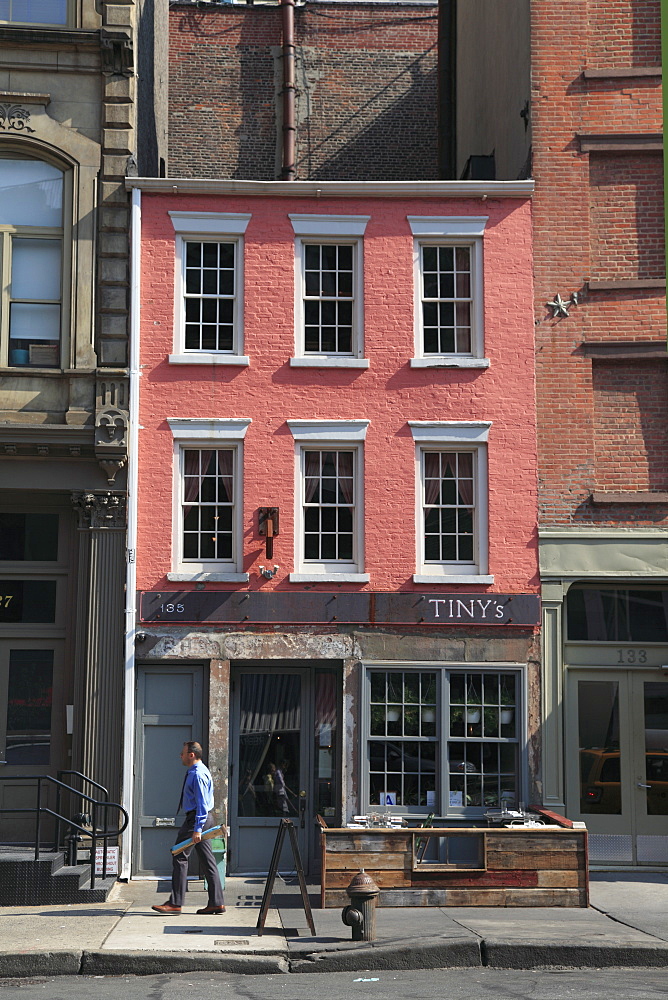 Street scene, Tribeca, Manhattan, New York City, United States of America, North America