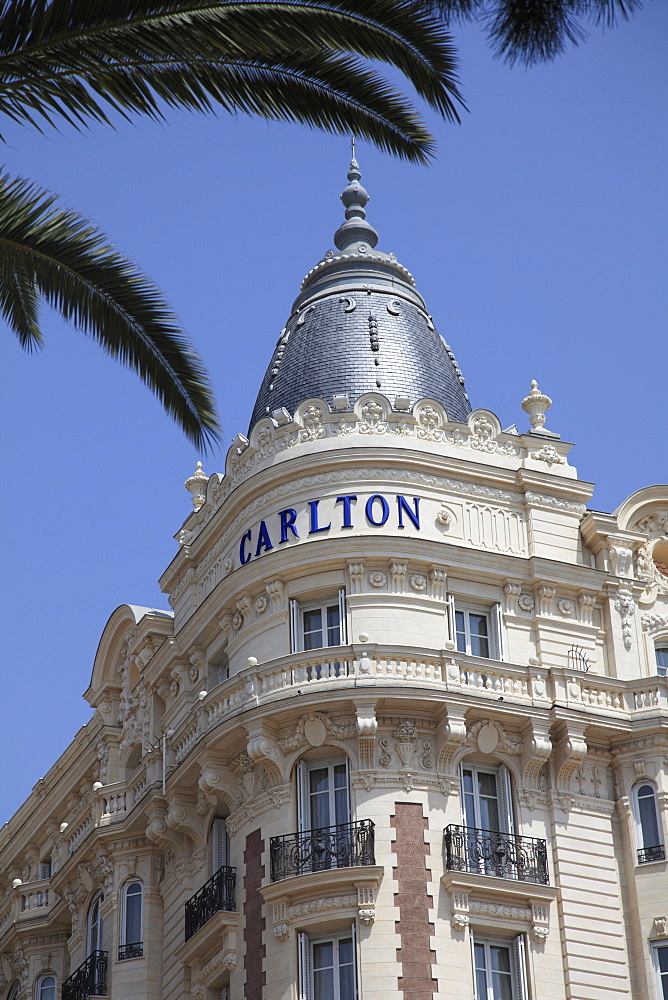 Carlton Hotel, Carlton InterContinental, La Croisette, Cannes, Cote d'Azur, Provence, French Riviera, France, Europe