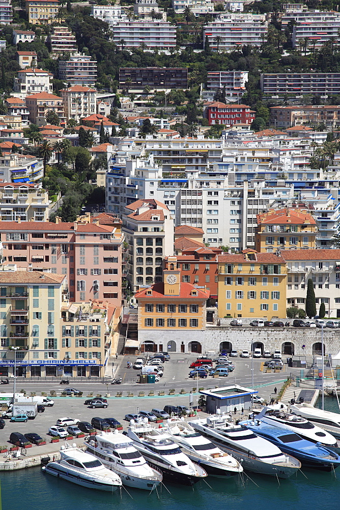 Port Lympia, Harbor, Nice, Cote d'Azur, Alpes Maritimes, Provence, French Riviera, France, Europe