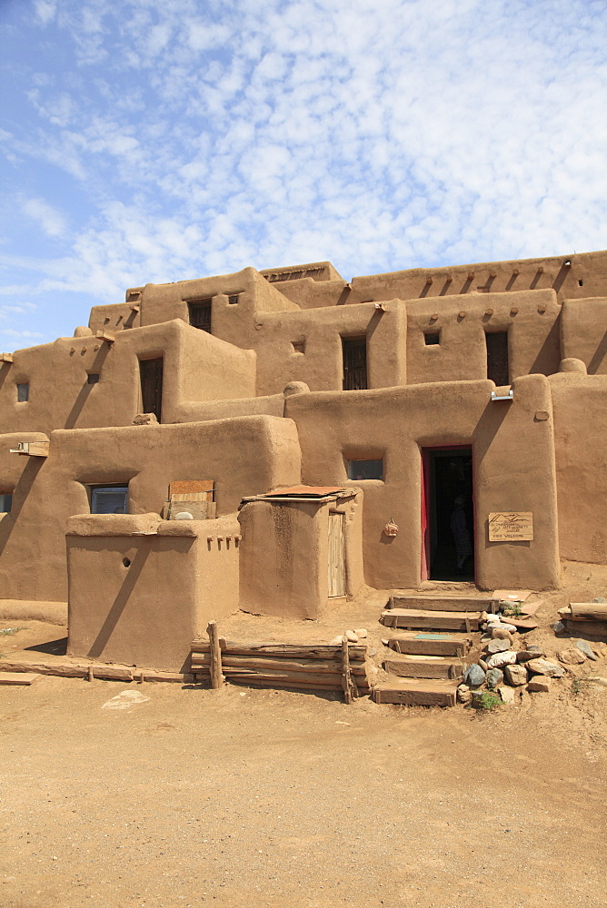 Taos Pueblo, UNESCO World Heritage Site, Taos, New Mexico, United States of America, North America