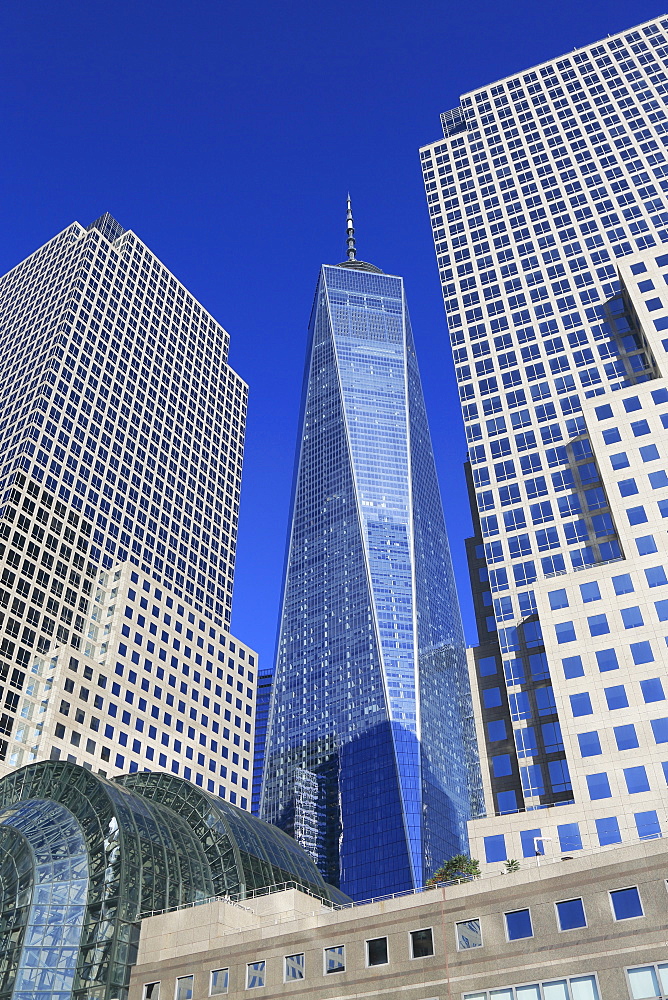 One World Trade Center, Brookfield Place, Financial District, Manhattan, New York City, United States of America, North America