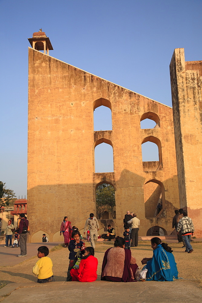 Jantar Mantar, Astronomical Observatory, Jaipur, Rajasthan, India, Asia