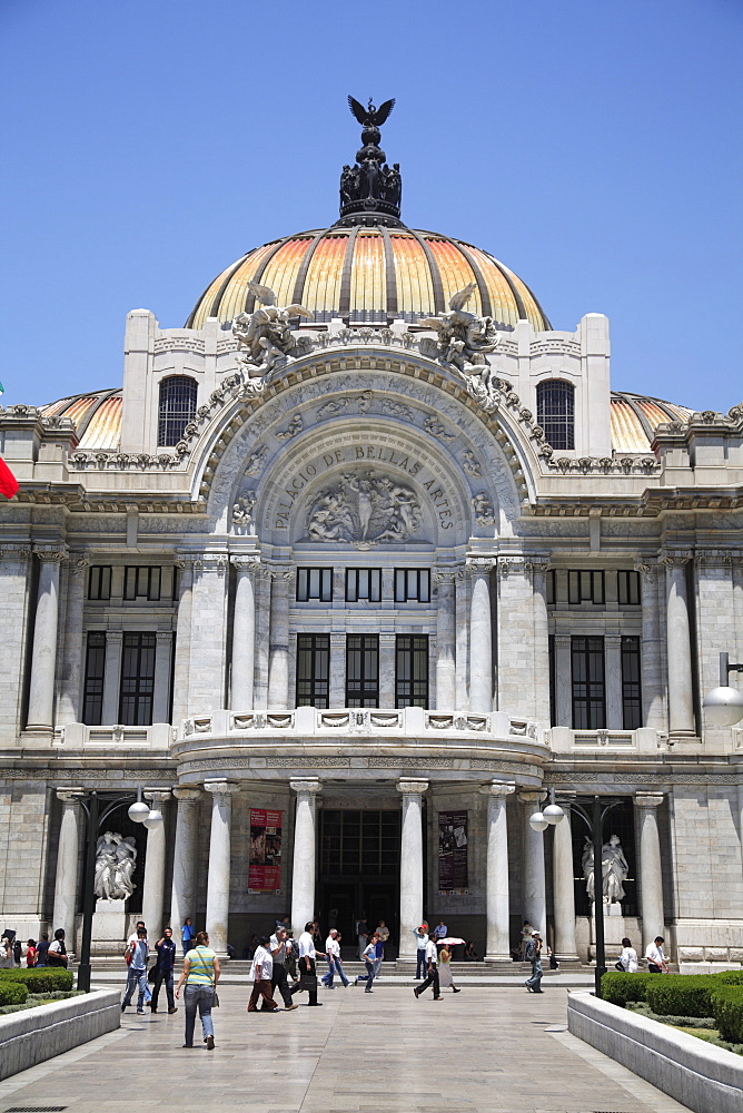 Palacio de Bellas Artes, Concert Hall, Mexico City, Mexico, North America