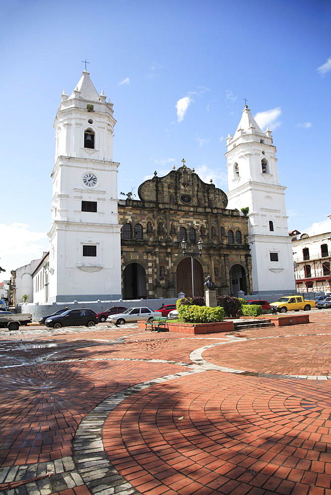 Catedral de Nuestra Senora de la Asuncion, Casco Antiguo, Casco Antiguo, San Felipe District, Old City, Panama City, Panama, Central America