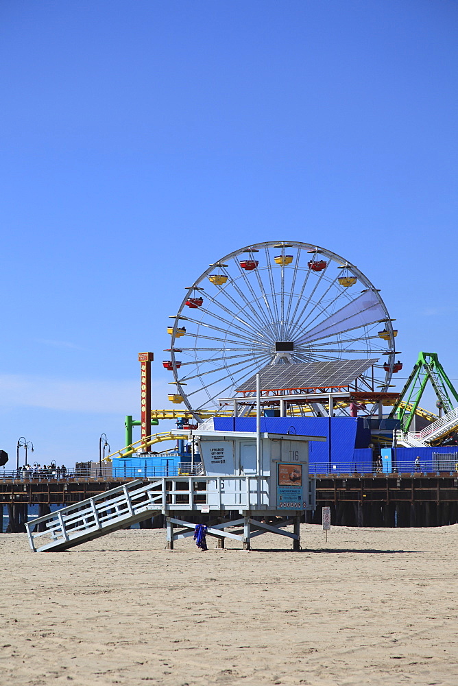 Santa Monica Pier, Santa Monica, Los Angeles, California, United States of America, North America