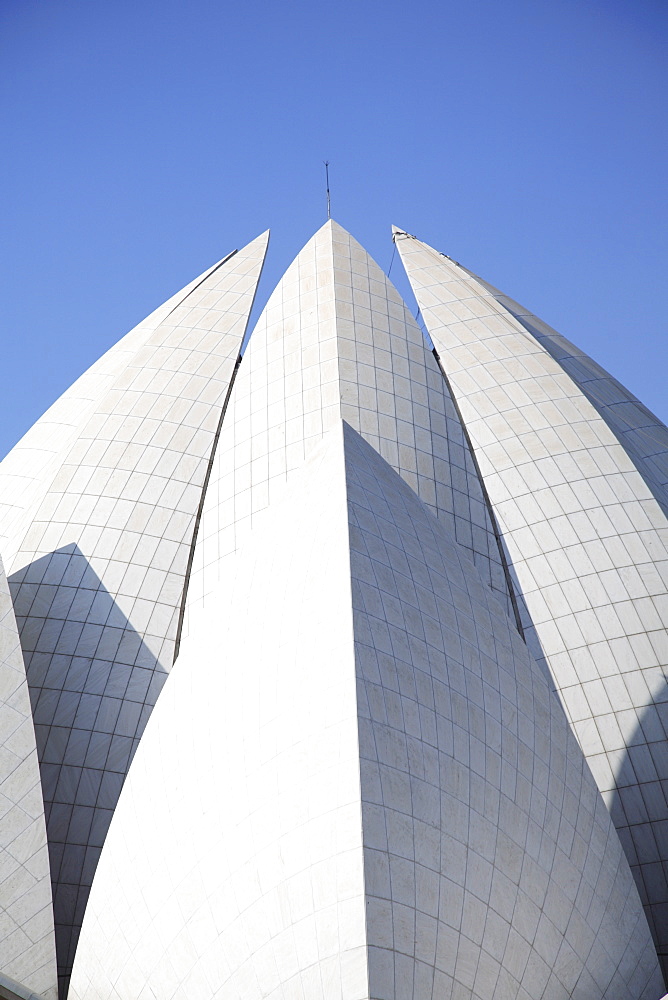 Lotus flower temple, Bahai Temple, New Delhi, India, Asia