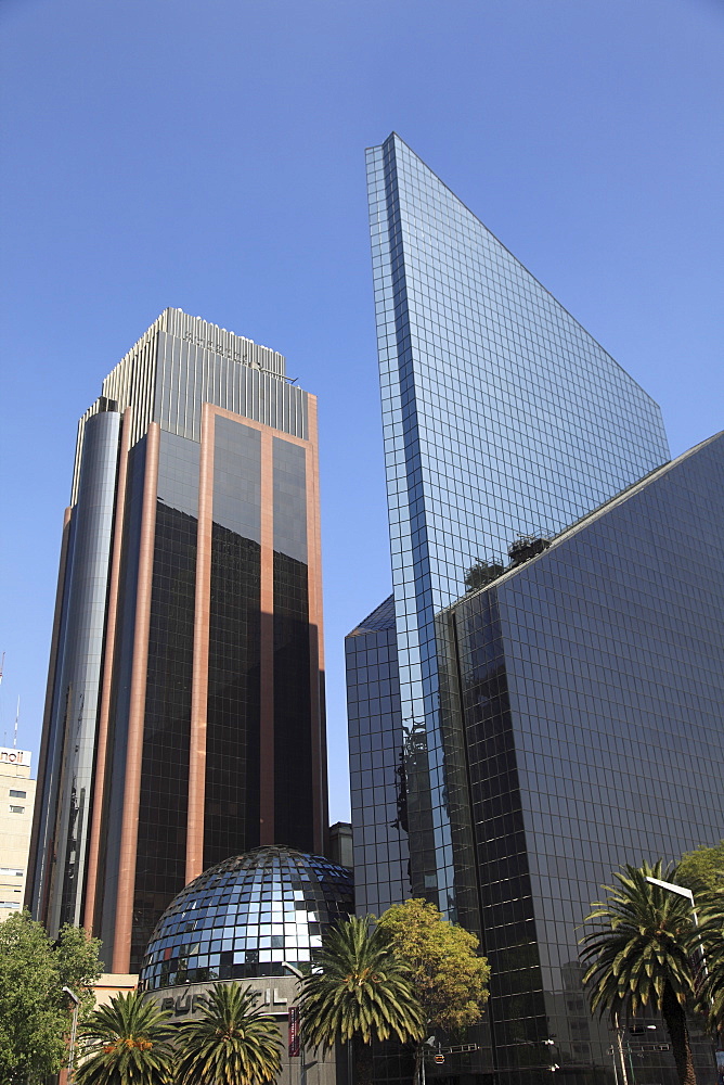 Mexican Stock Exchange Building, Centro Bursatil, Paseo de la Reforma, Reforma, Mexico City, Mexico, North America