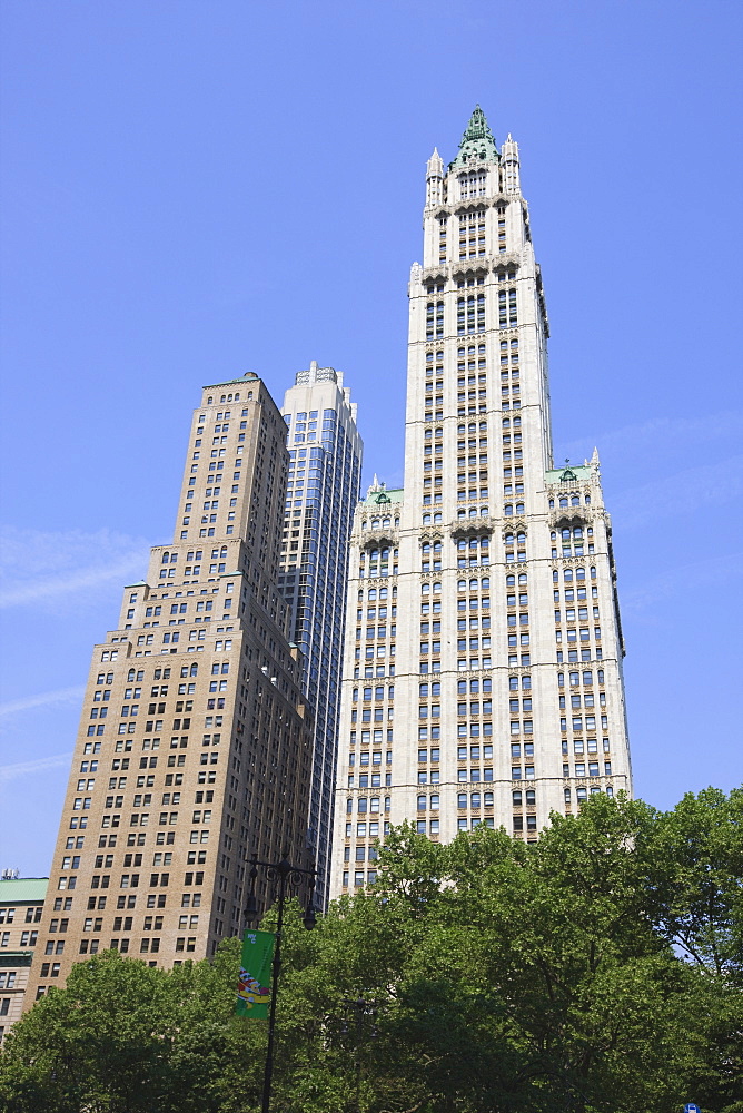 The Woolworth Building, Manhattan, New York City, New York, United States of America, North America