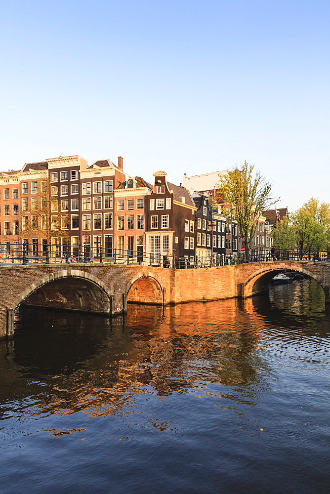 Keizersgracht Canal, Amsterdam, Netherlands, Europe 