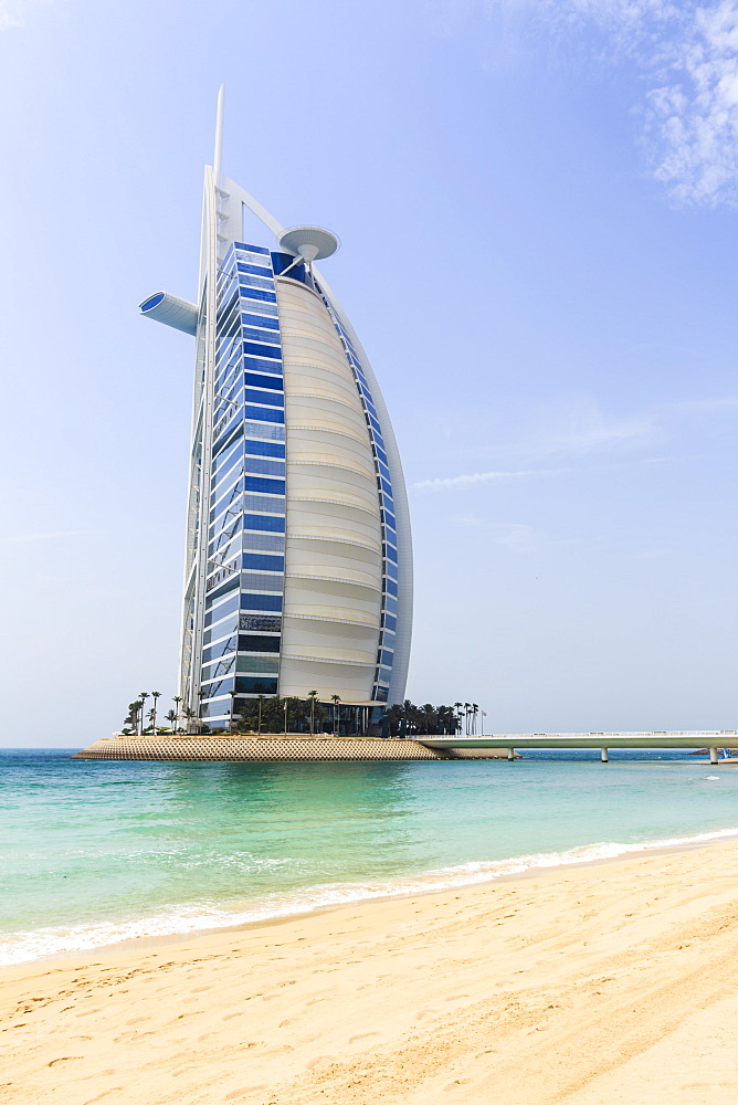 Burj Al Arab Hotel, Jumeirah Beach, Dubai, United Arab Emirates, Middle East