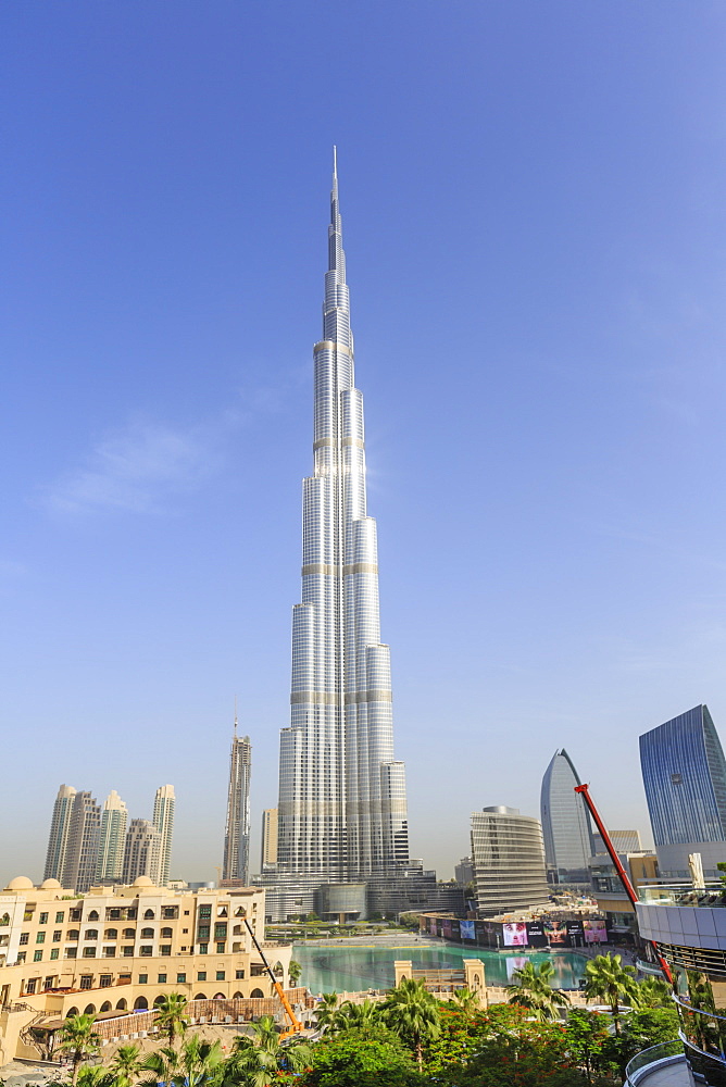 Burj Khalifa, Downtown, Dubai, United Arab Emirates, Middle East 