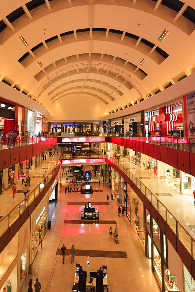 Dubai Mall, the world's biggest, Dubai, United Arab Emirates, Middle East 