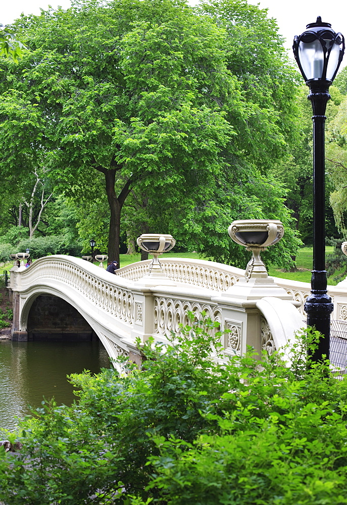 Bow Bridge, Central Park, Manhattan, New York City, New York, United States of America, North America