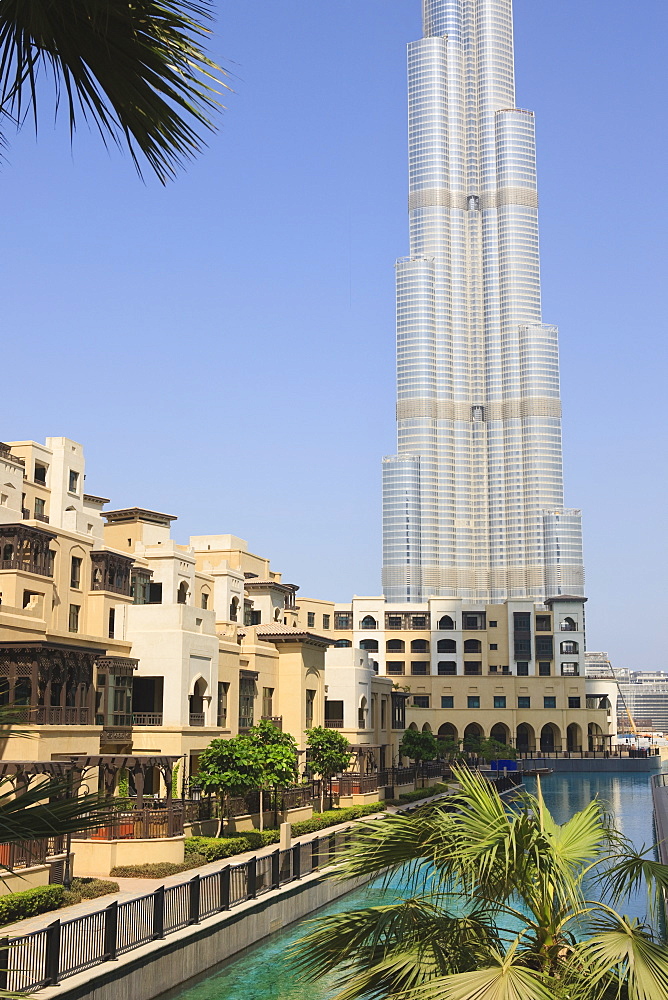 Burj Khalifa, formerly the Burj Dubai (Dubai Tower), the tallest tower in the world at 818m, Downtown Burj Dubai, Dubai, United Arab Emirates, Middle East