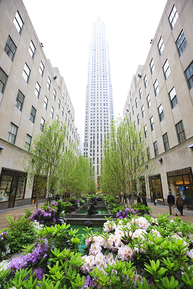 Rockefeller Center, Manhattan, New York City, New York, United States of America, North America