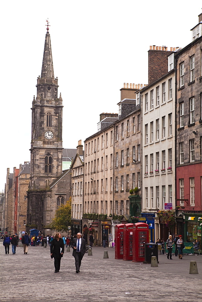 Royal Mile, The Old Town, Edinburgh, Scotland, United Kingdom, Europe