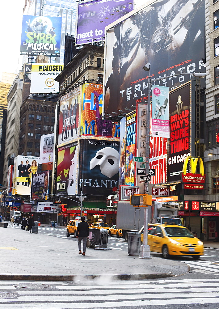 Times Square, Midtown, Manhattan, New York City, New York, United States of America, North America