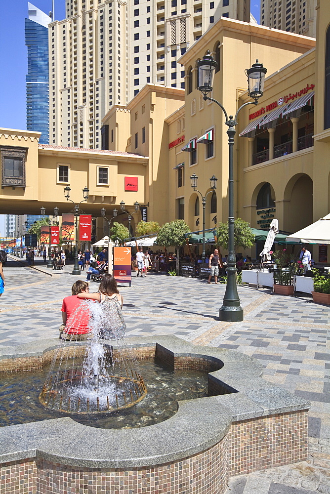 The Walk at Jumeirah Beach Residence, Dubai Marina, Dubai, United Arab Emirates, Middle East